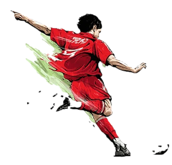 png clipart soccer player hand painted football thumbnail preview rev 1